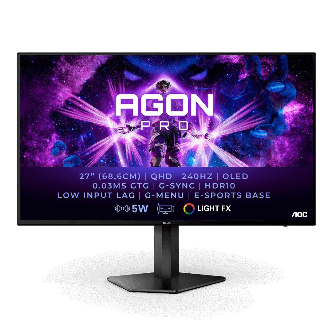AOC Agon Pro AG276QZD 26.5 inch gaming monitor Image